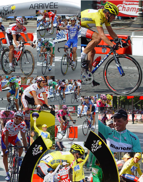 2003 Tour de France collage